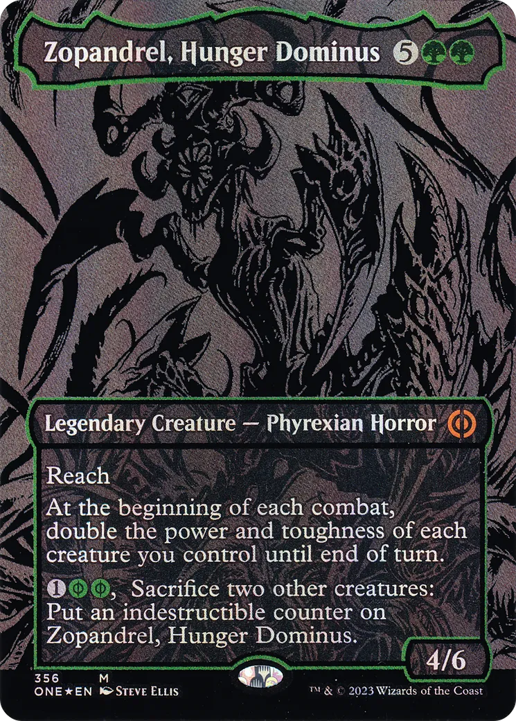 Zopandrel, Hunger Dominus — Phyrexia: All Will Be One — Magic: The Gathering