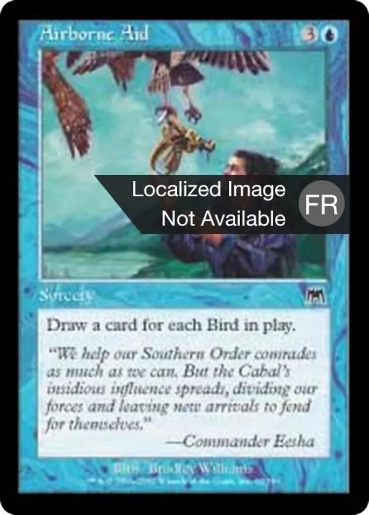 Aide aérienne — Onslaught — Magic: The Gathering