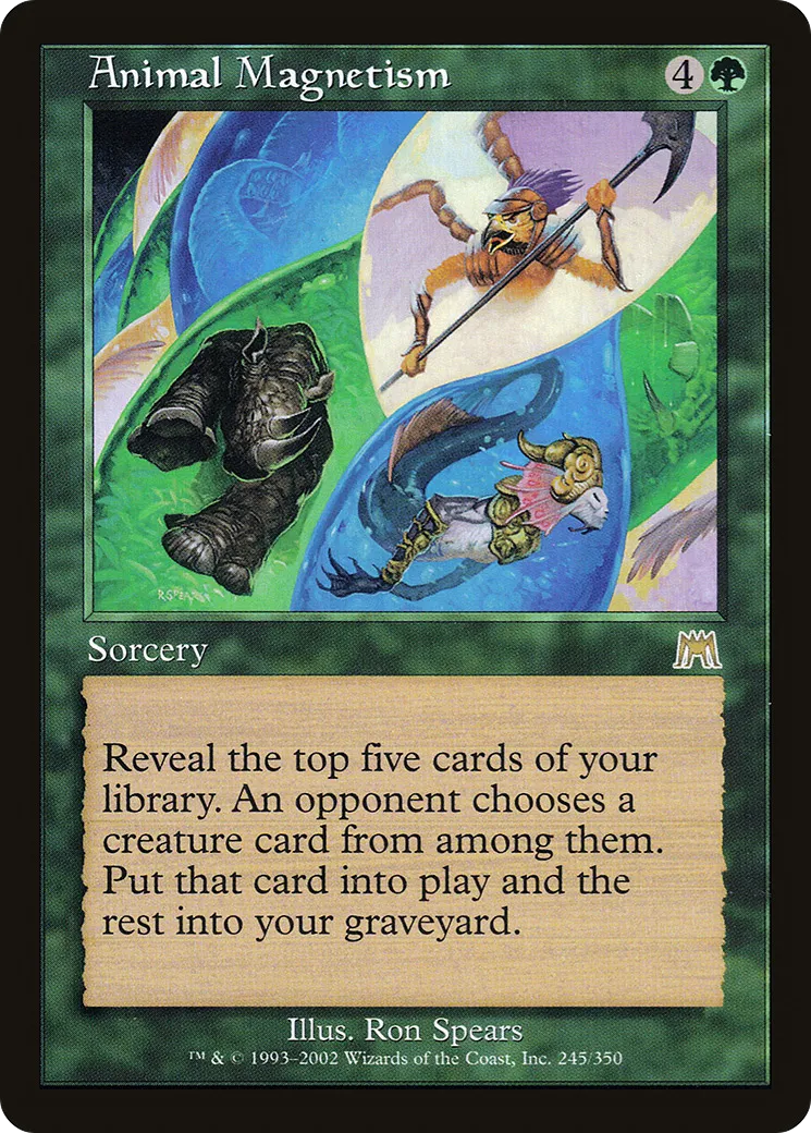 Animal Magnetism — Onslaught — Magic: The Gathering