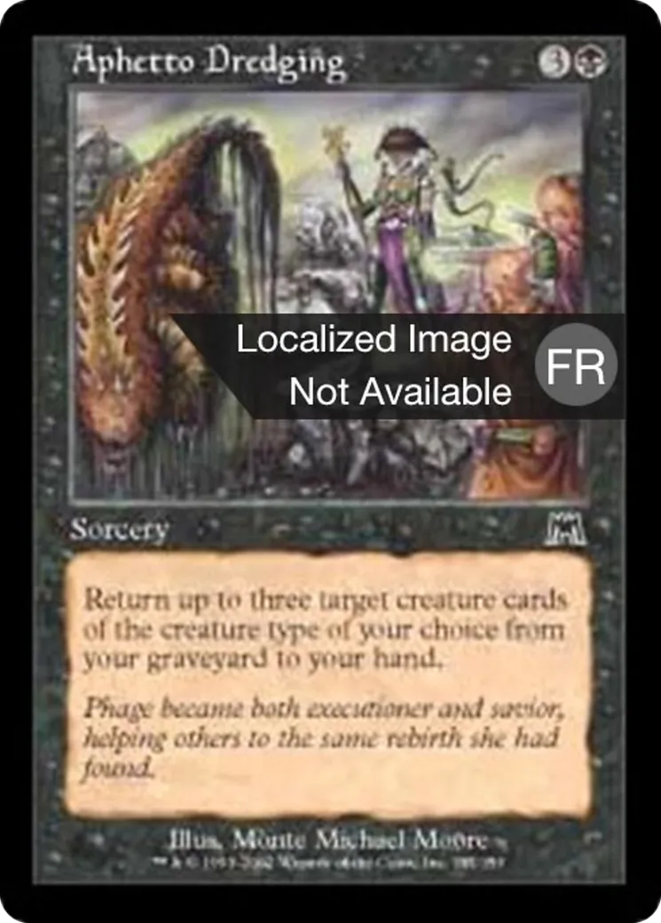 Dragage d'Aphetto — Onslaught — Magic: The Gathering