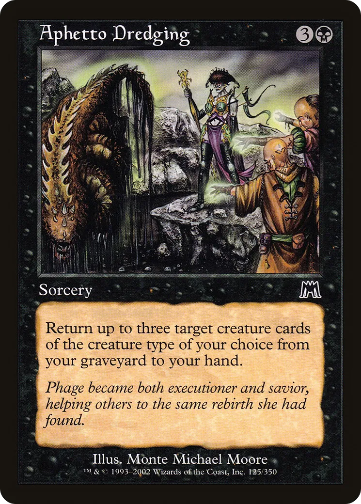 Aphetto Dredging — Onslaught — Magic: The Gathering