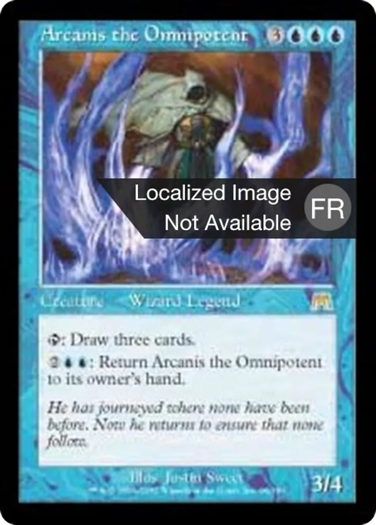 Arcanis l'omnipotent — Onslaught — Magic: The Gathering