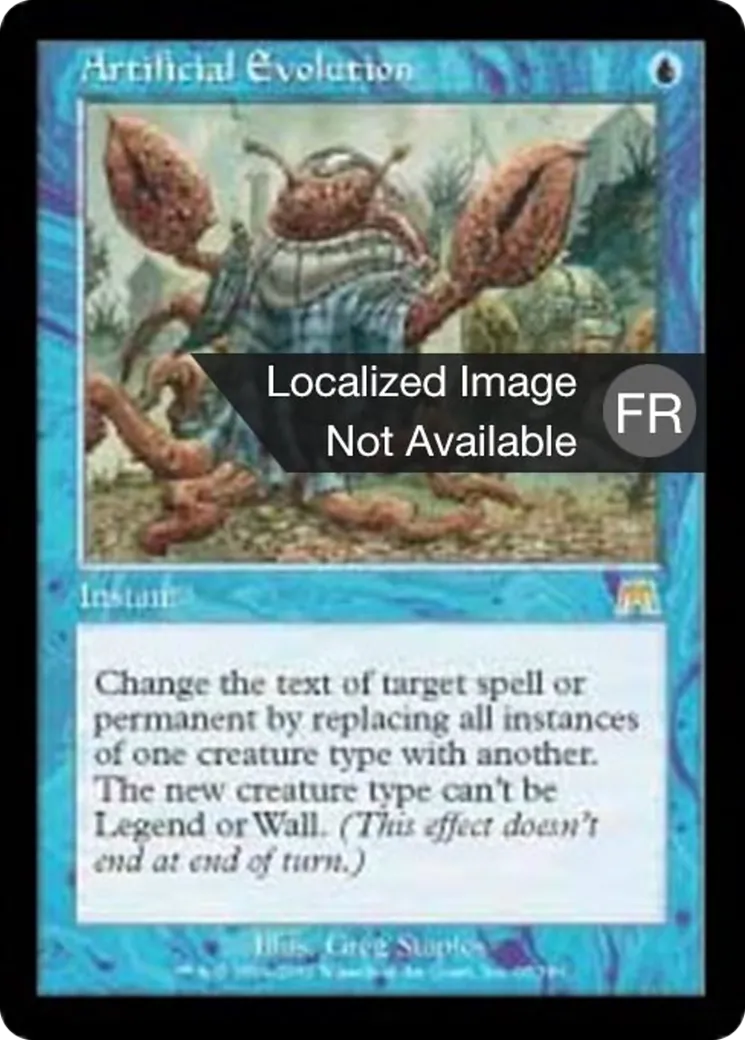 Évolution artificielle — Onslaught — Magic: The Gathering