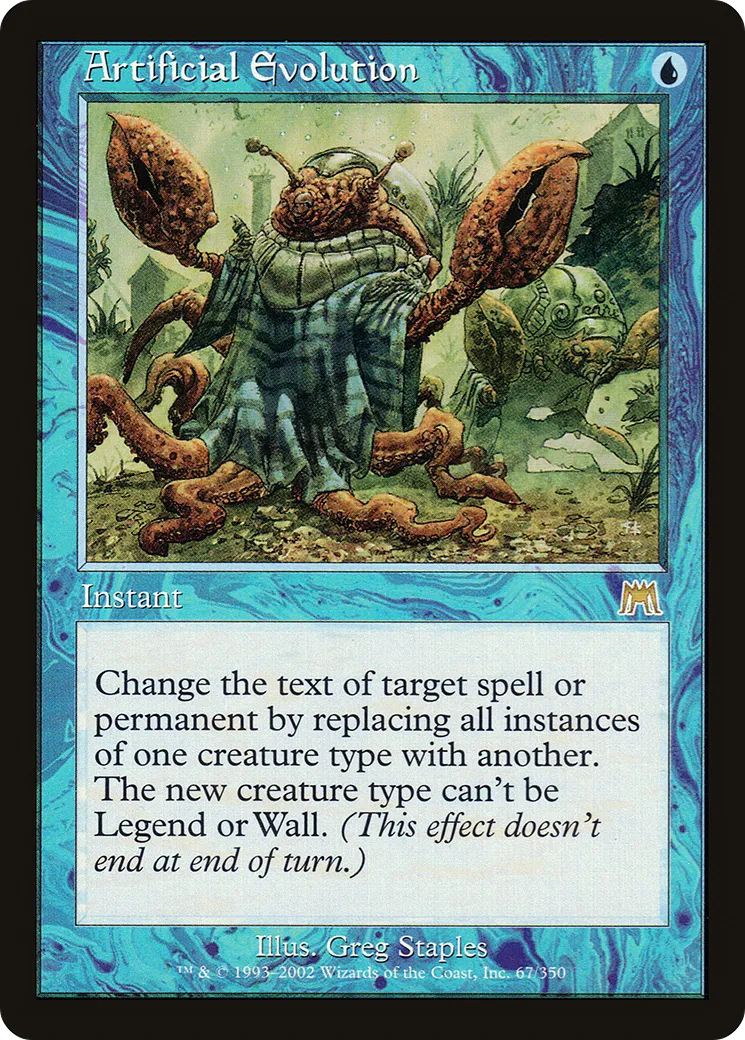 Artificial Evolution — Onslaught — Magic: The Gathering