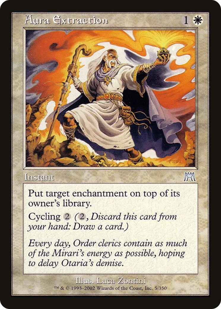 Aura Extraction — Onslaught — Magic: The Gathering