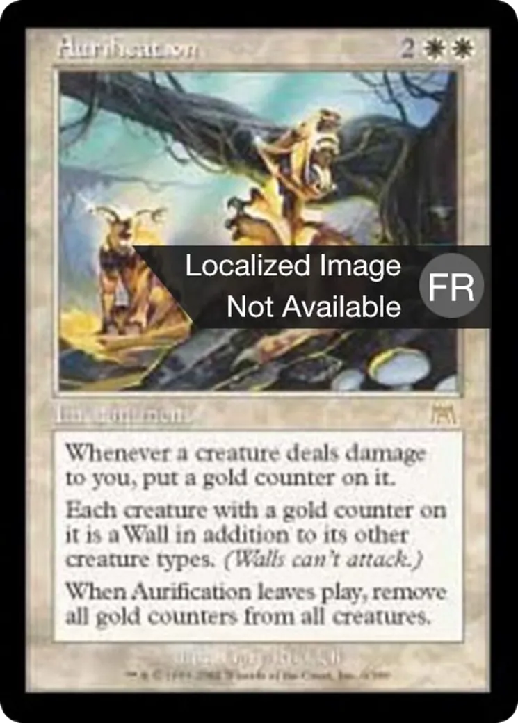 Aurification — Onslaught — Magic: The Gathering
