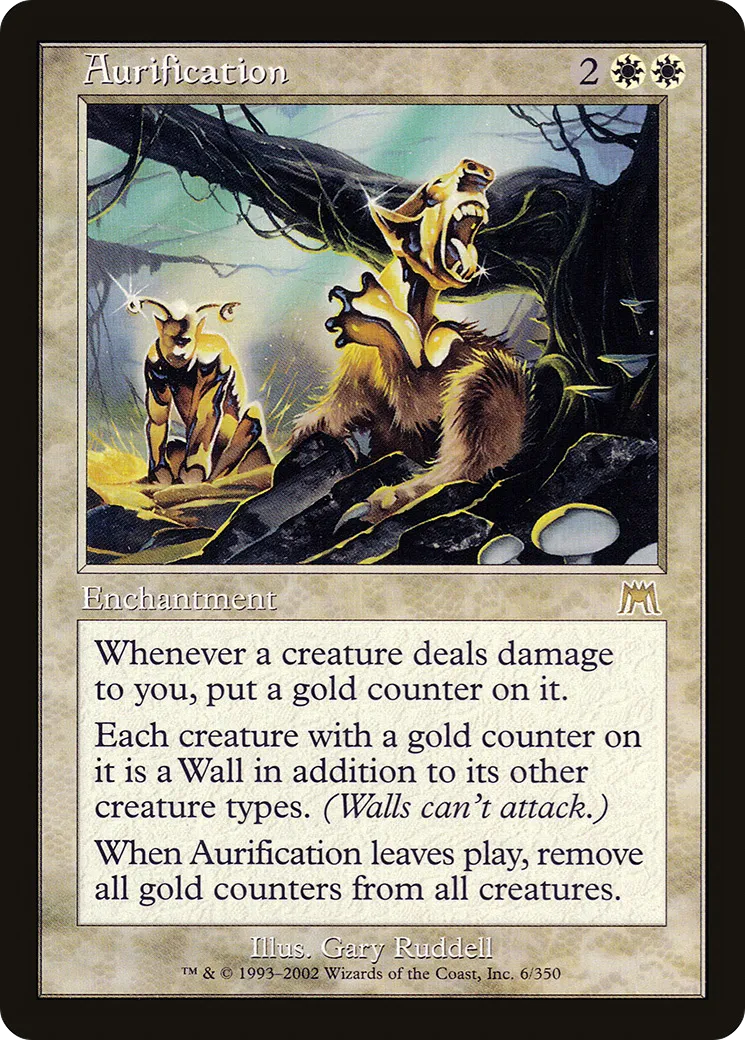 Aurification — Onslaught — Magic: The Gathering