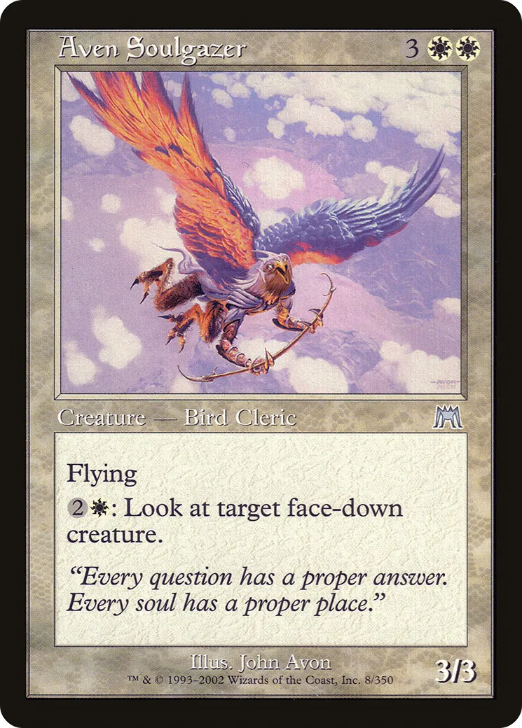 Aven Soulgazer — Onslaught — Magic: The Gathering
