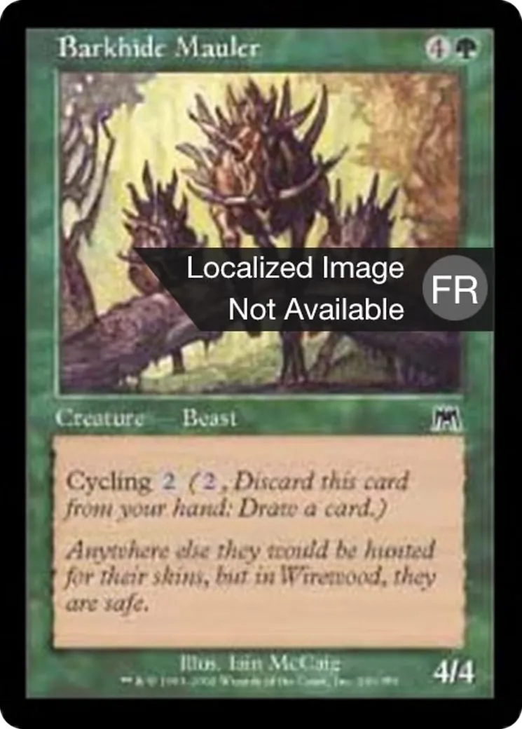 Meurtrisseur peaudécorce — Onslaught — Magic: The Gathering