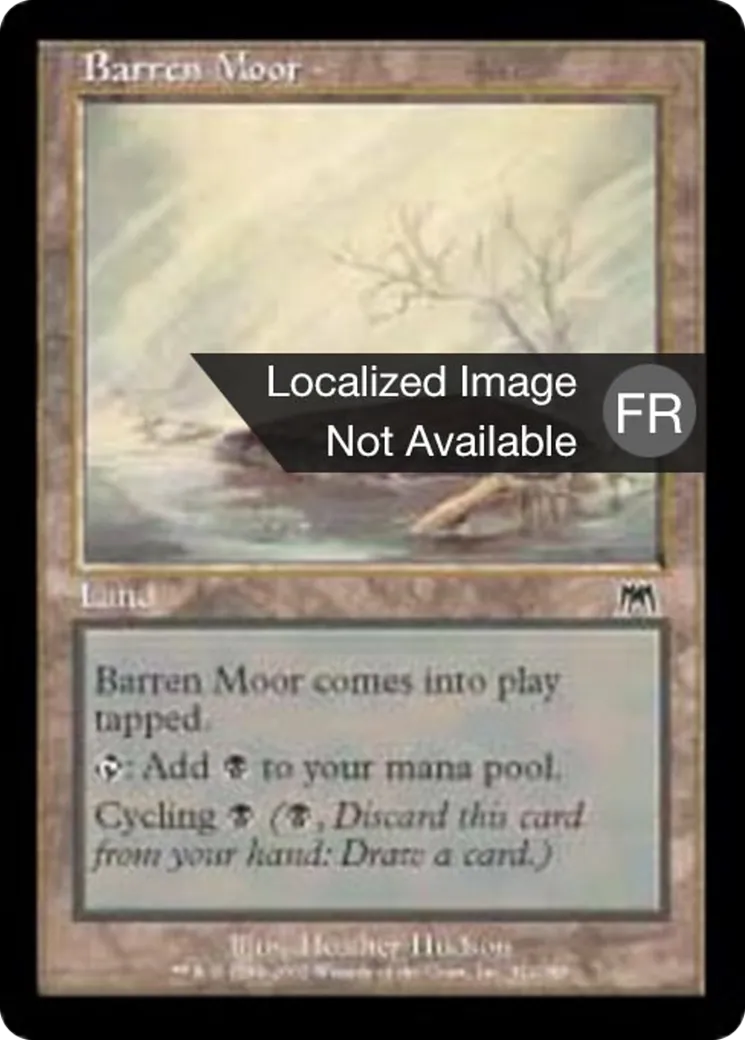 Lande stérile — Onslaught — Magic: The Gathering
