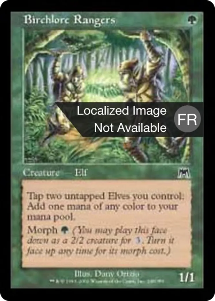 Rangers sapienbouleau — Onslaught — Magic: The Gathering