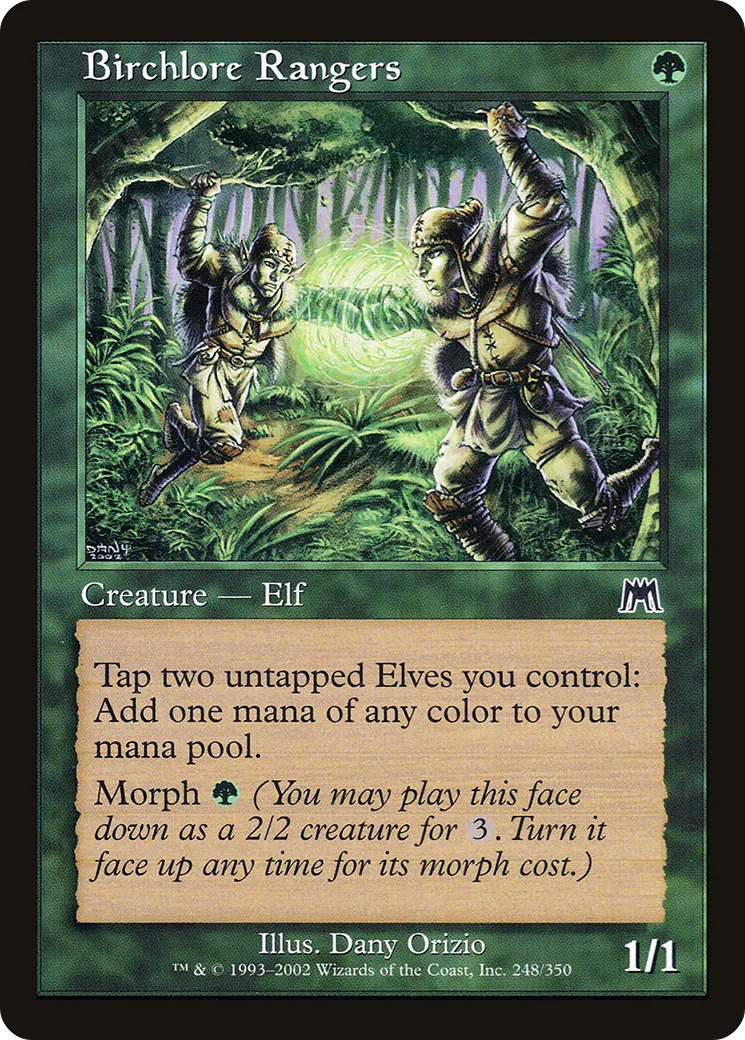 Birchlore Rangers — Onslaught — Magic: The Gathering