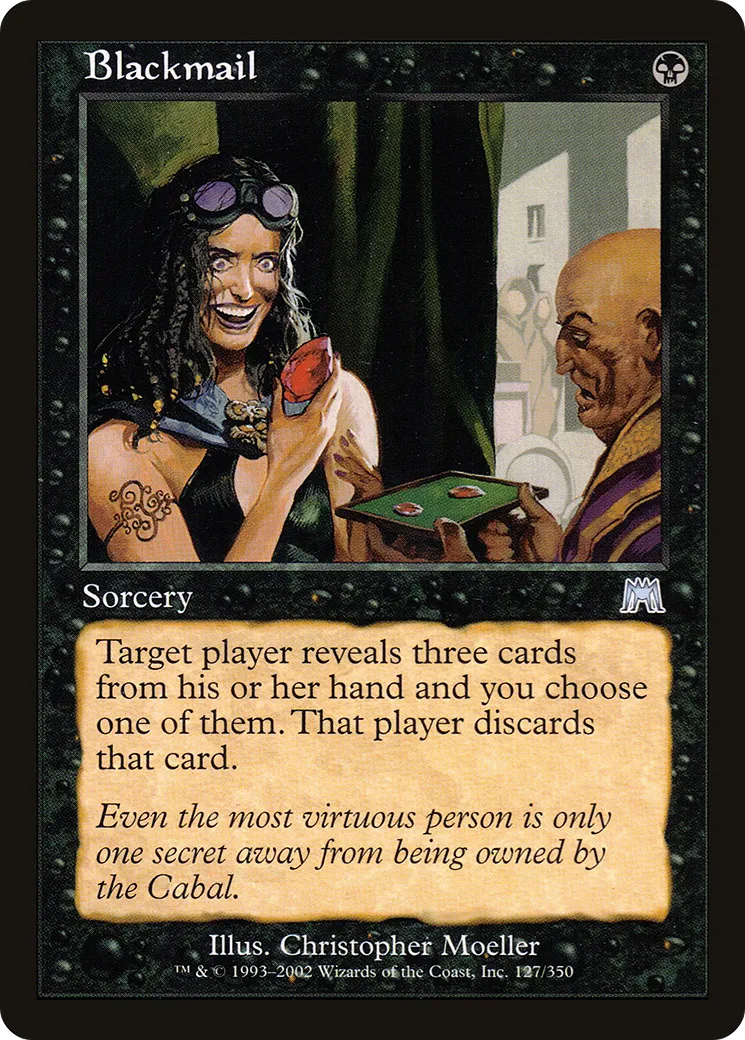 Chantage — Onslaught — Magic: The Gathering
