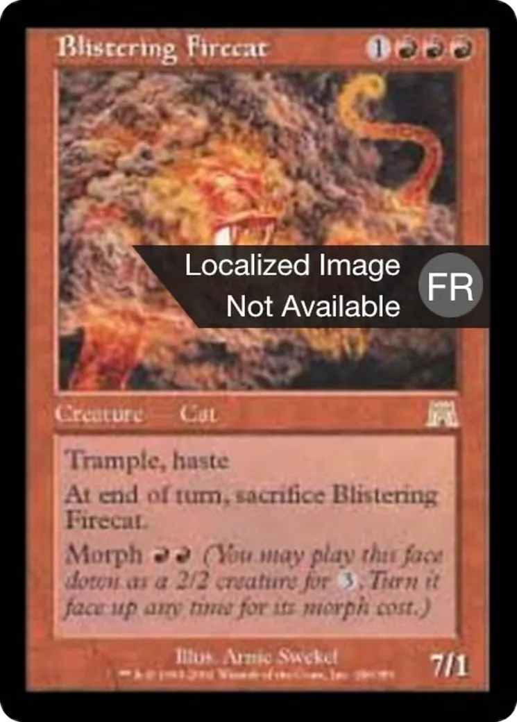 Chatfeu incandescent — Onslaught — Magic: The Gathering