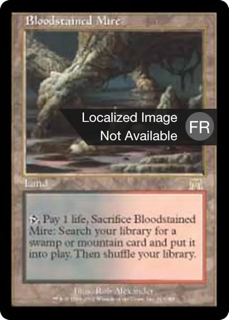 Fondrière sanguinolente — Onslaught — Magic: The Gathering