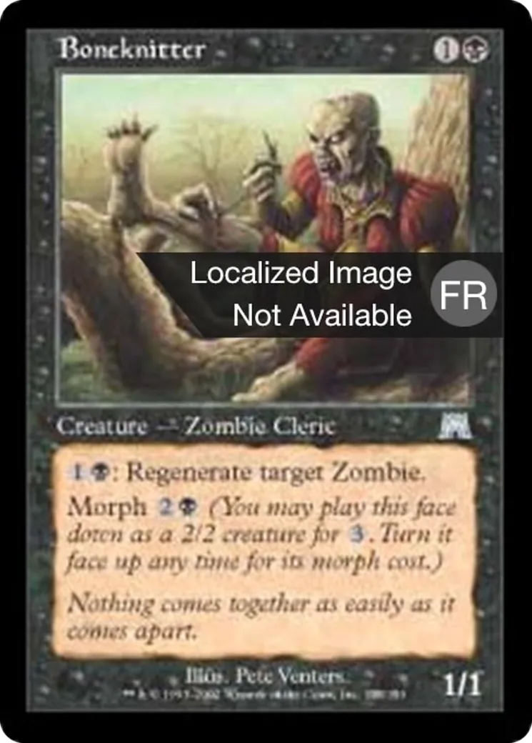 Rafisteleur d'os — Onslaught — Magic: The Gathering