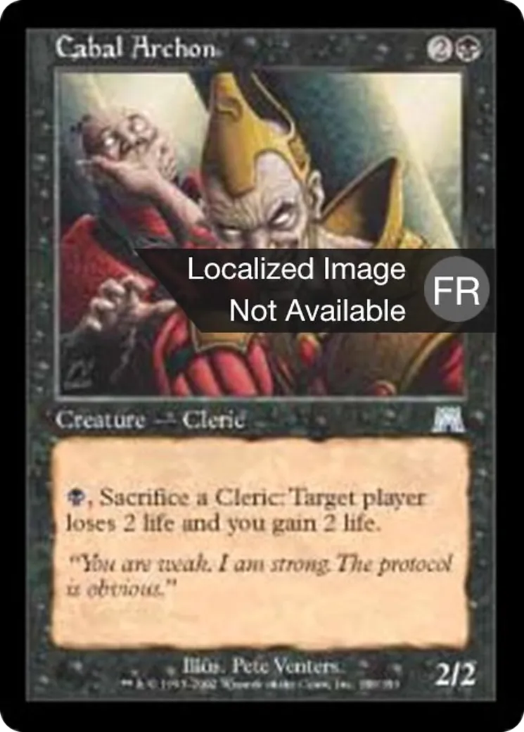 Archonte de la Coterie — Onslaught — Magic: The Gathering