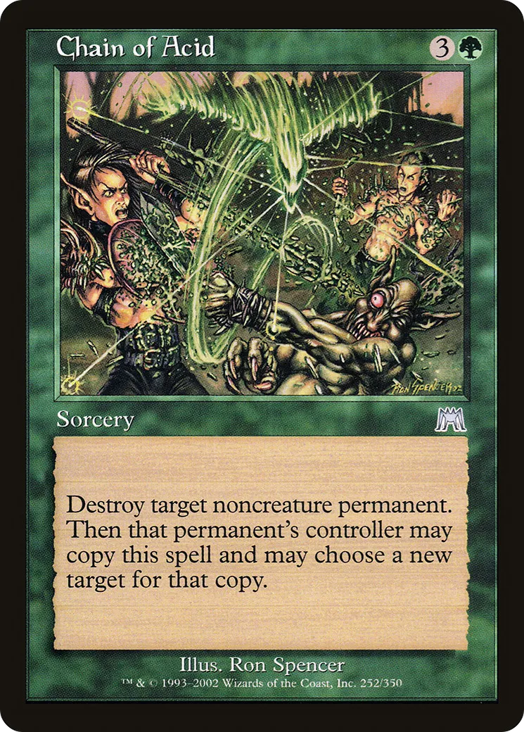Chain of Acid — Onslaught — Magic: The Gathering