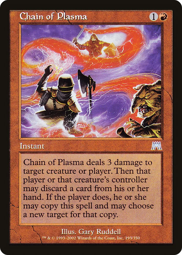 Chain of Plasma — Onslaught — Magic: The Gathering