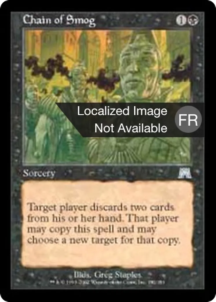 Chaîne de brouillard — Onslaught — Magic: The Gathering