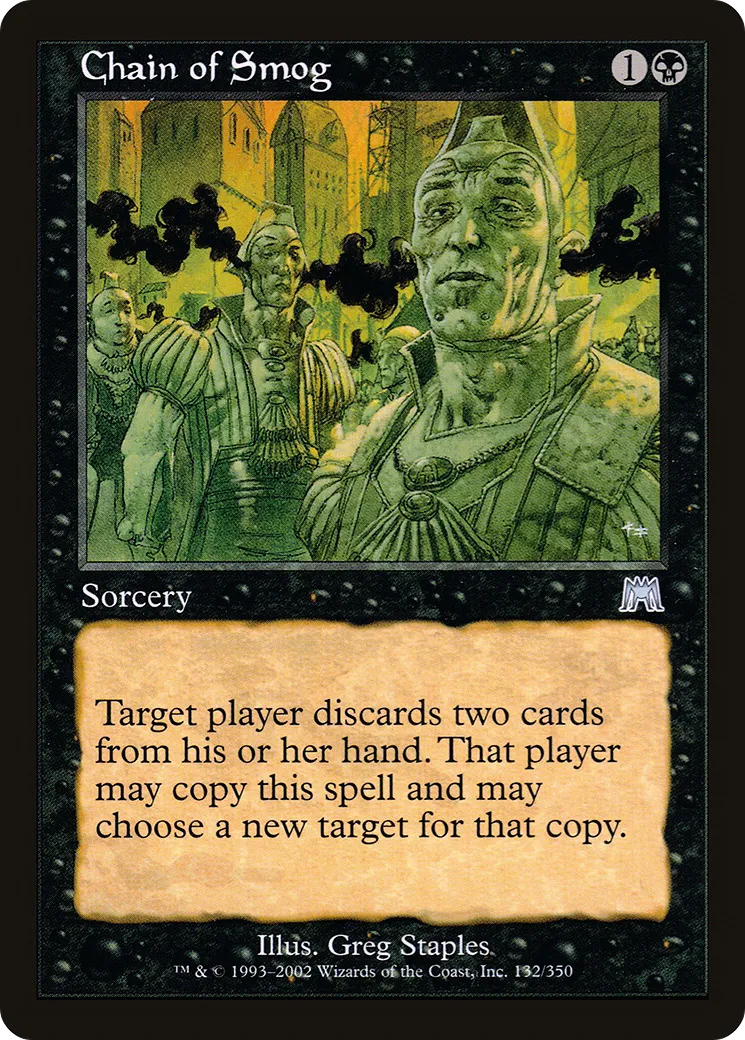 Chain of Smog — Onslaught — Magic: The Gathering