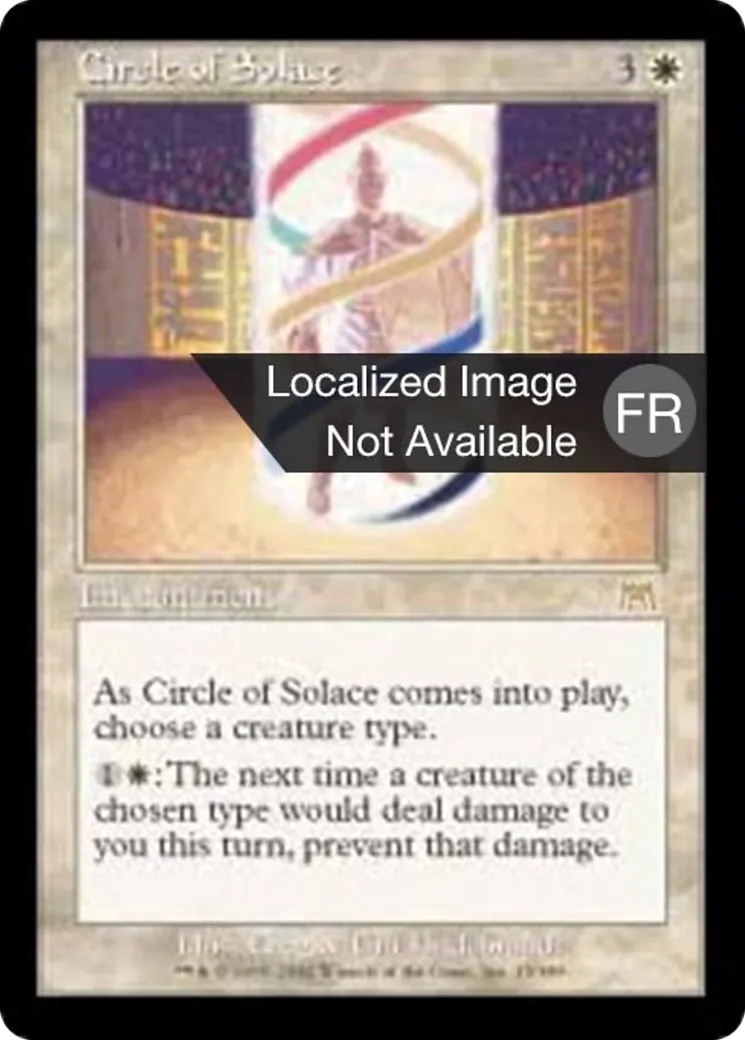 Cercle de la consolation — Onslaught — Magic: The Gathering