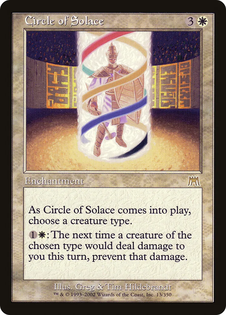 Circle of Solace — Onslaught — Magic: The Gathering