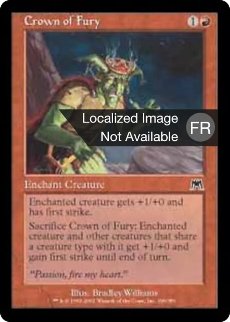 Couronne de fureur — Onslaught — Magic: The Gathering