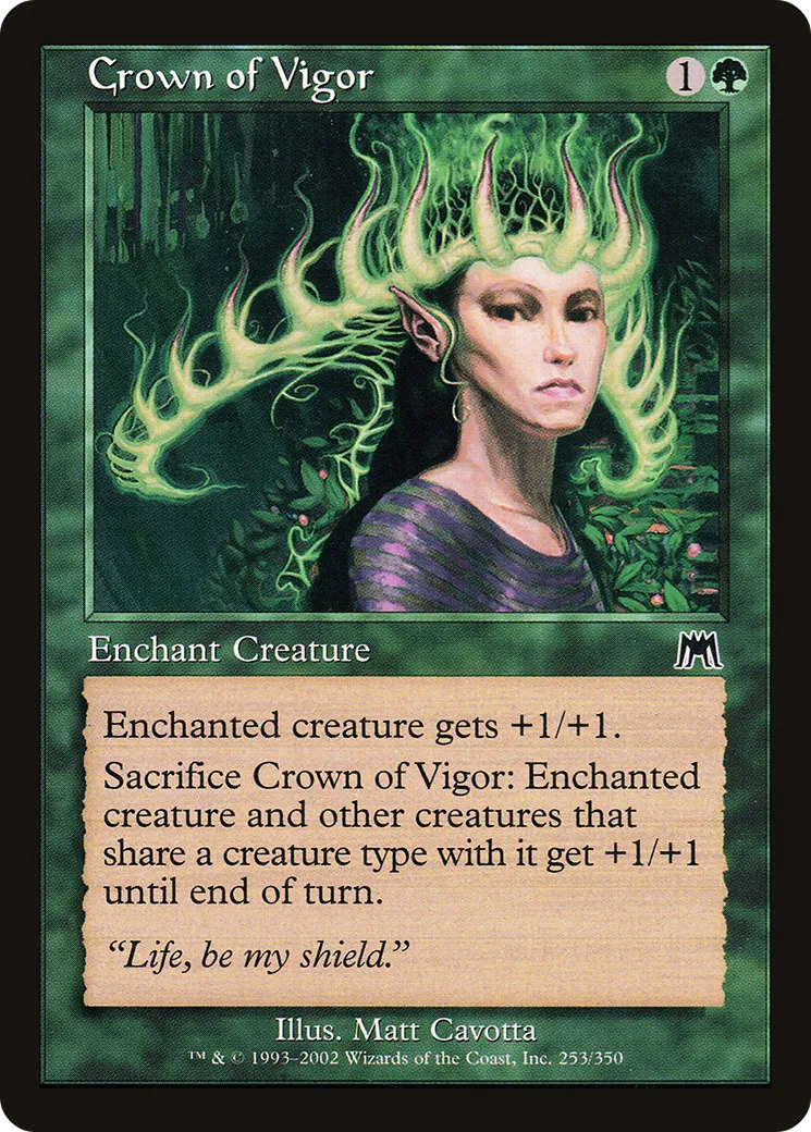 Couronne de vigueur — Onslaught — Magic: The Gathering
