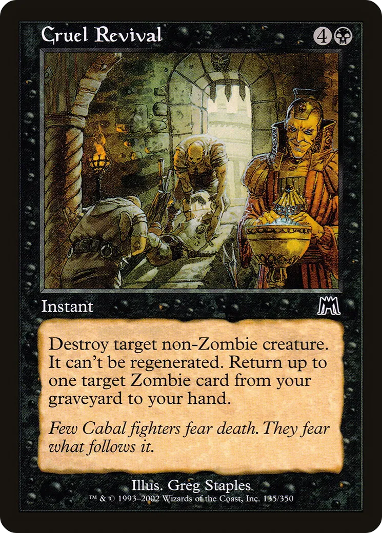Cruel Revival — Onslaught — Magic: The Gathering