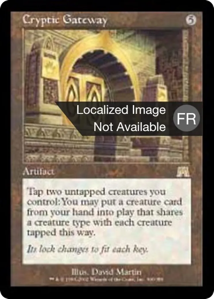 Portail crypté — Onslaught — Magic: The Gathering