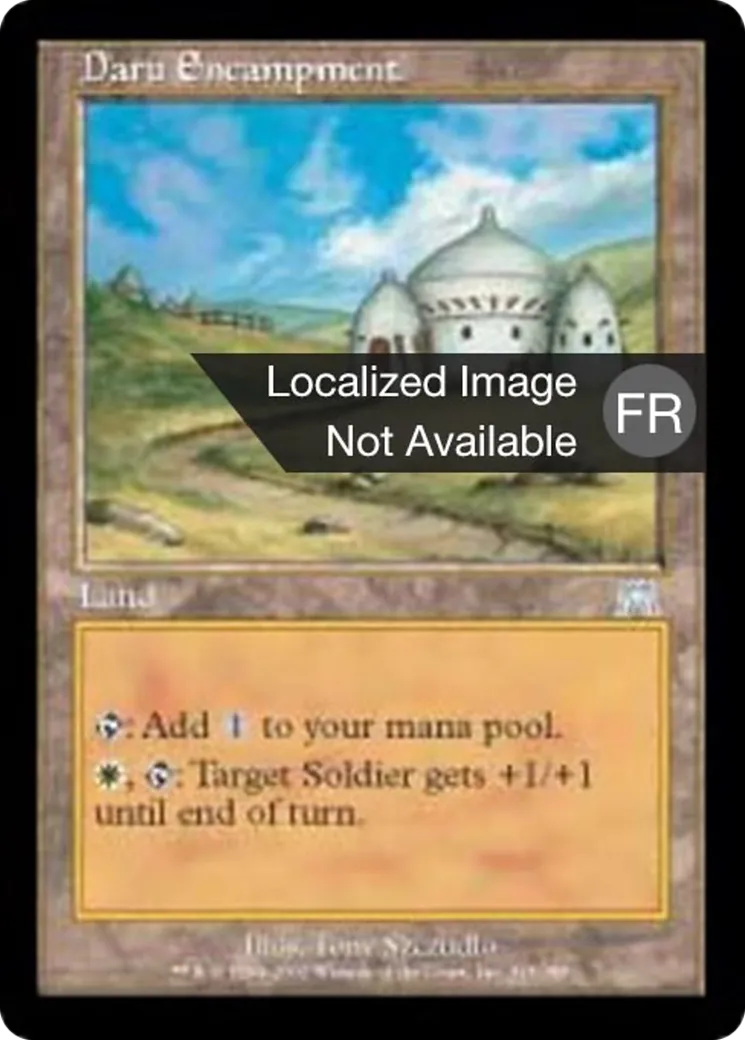 Camp daru — Onslaught — Magic: The Gathering
