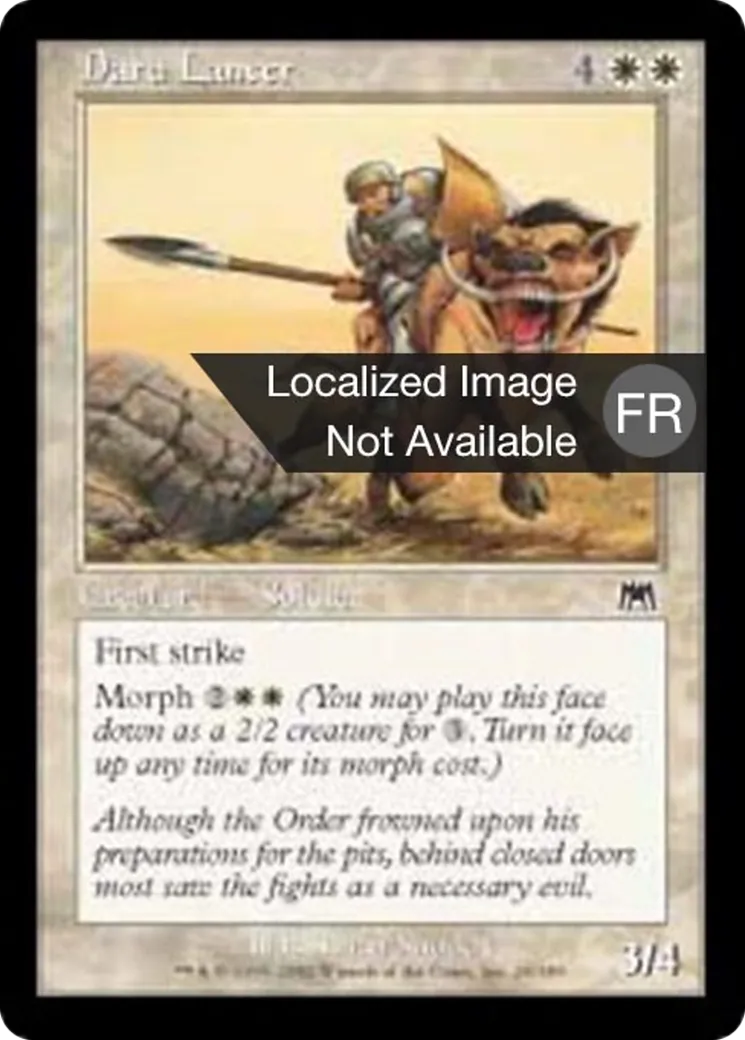 Lancier daru — Onslaught — Magic: The Gathering