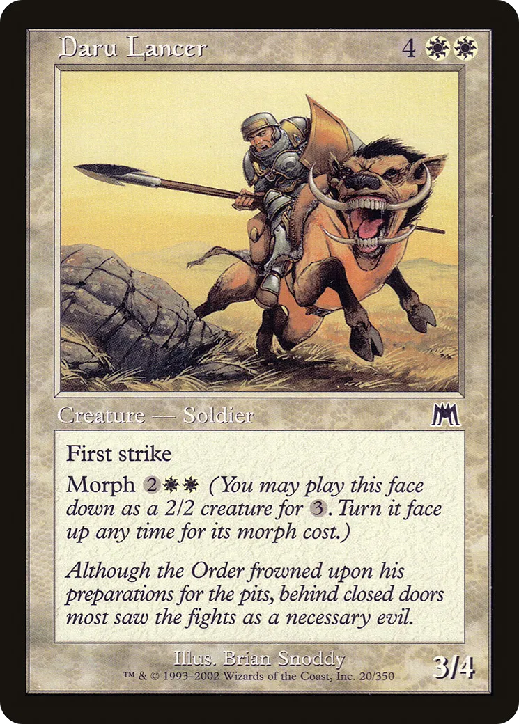 Lancier daru — Onslaught — Magic: The Gathering