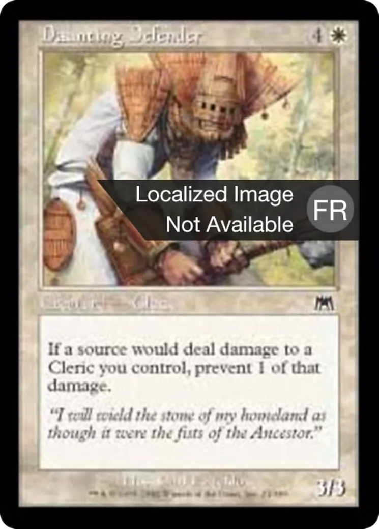 Défenseur farouche — Onslaught — Magic: The Gathering