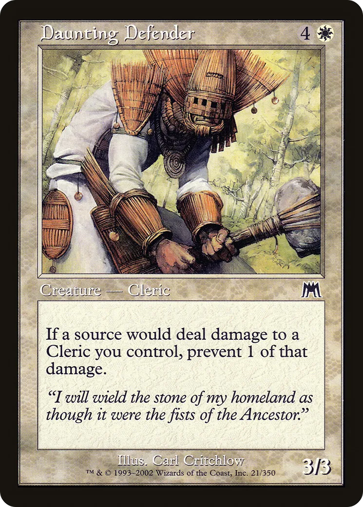 Daunting Defender from Onslaught - Magic: The Gathering