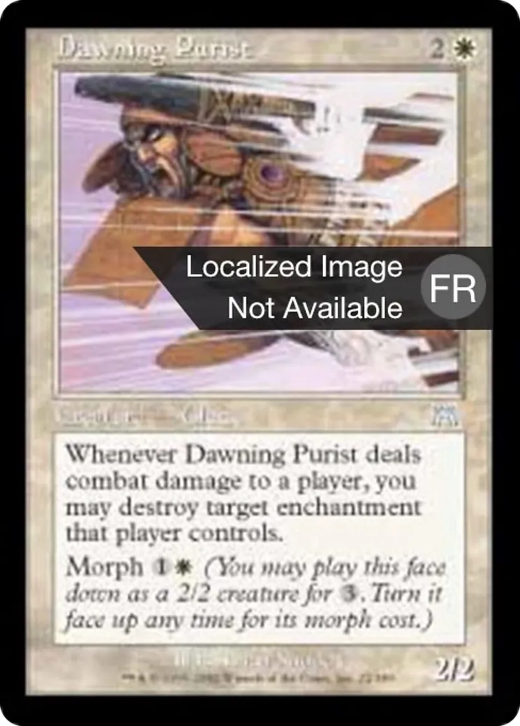 Puriste naissant from Onslaught - Magic: The Gathering