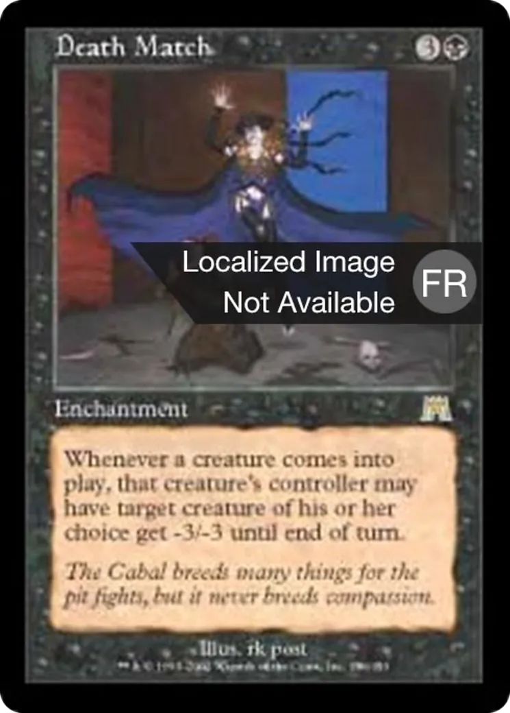 À mort — Onslaught — Magic: The Gathering