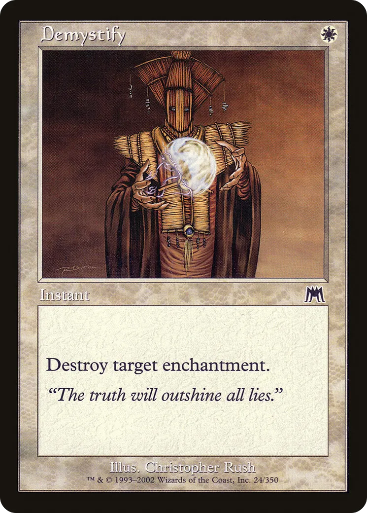 Demystify from Onslaught - Magic: The Gathering