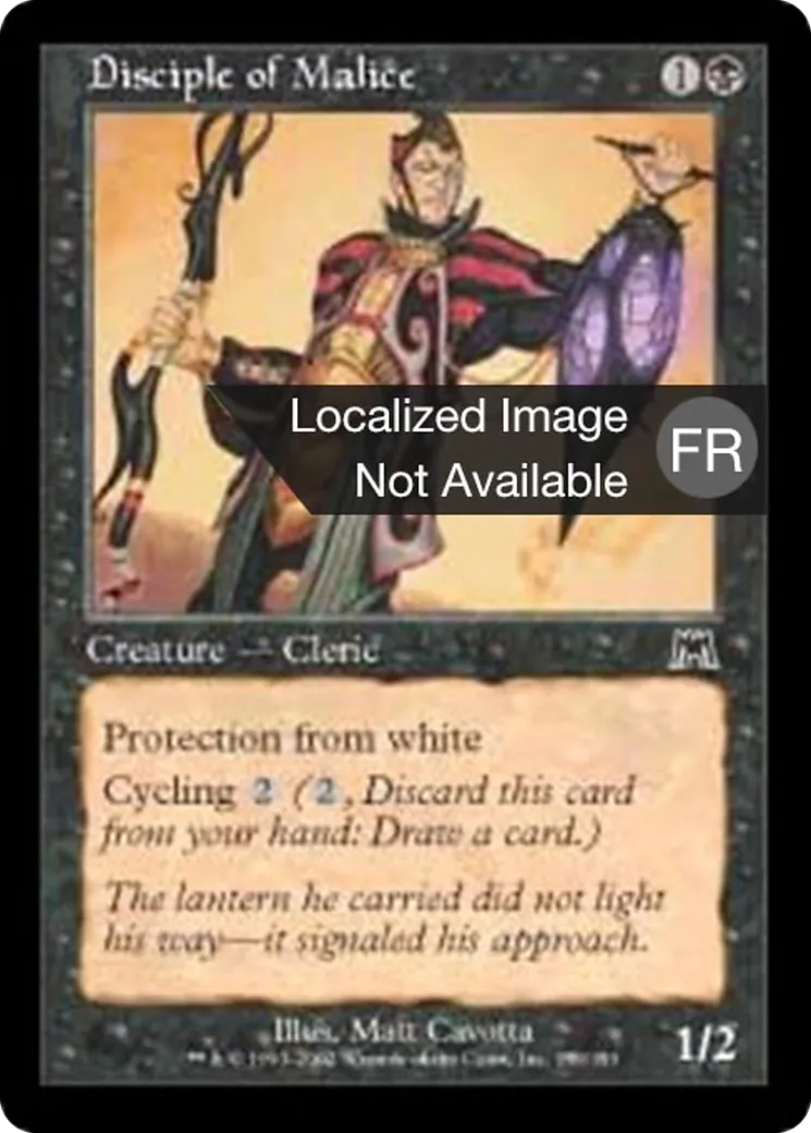 Disciple de la méchanceté — Onslaught — Magic: The Gathering