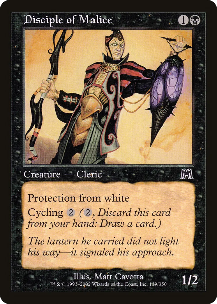 Disciple of Malice — Onslaught — Magic: The Gathering