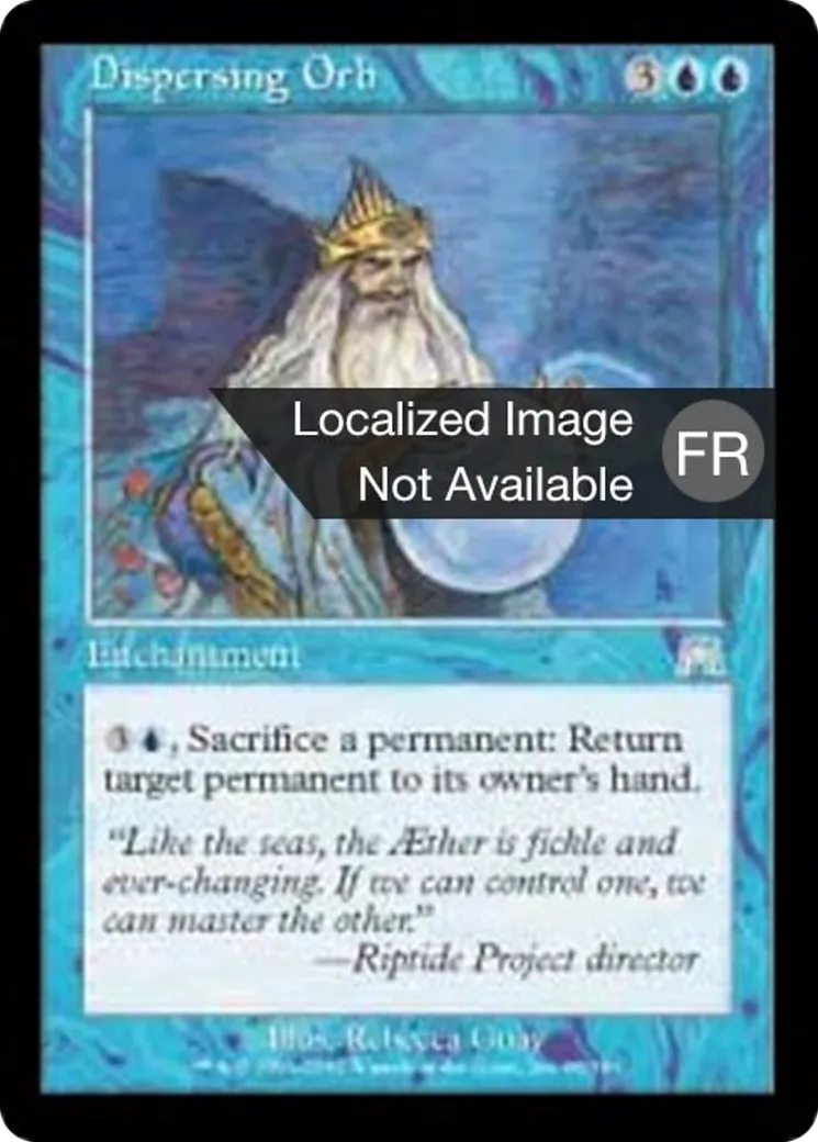 Orbe de dispersion — Onslaught — Magic: The Gathering