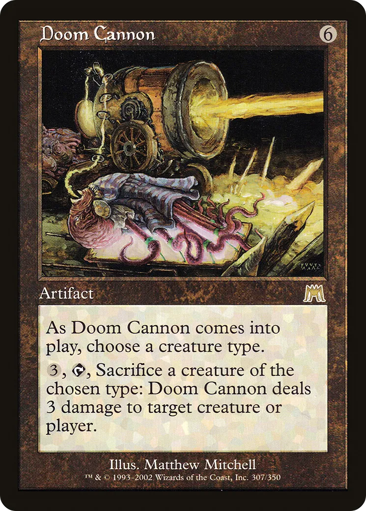 Doom Cannon — Onslaught — Magic: The Gathering