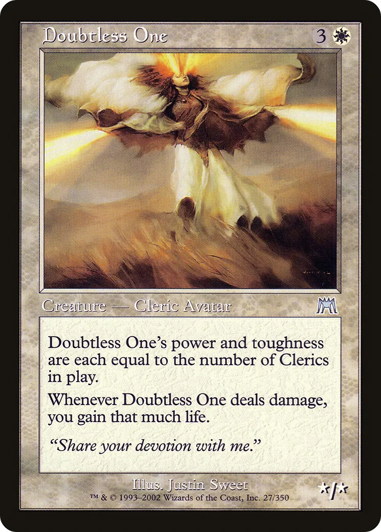 Celui-qui-ne-doute-jamais — Onslaught — Magic: The Gathering