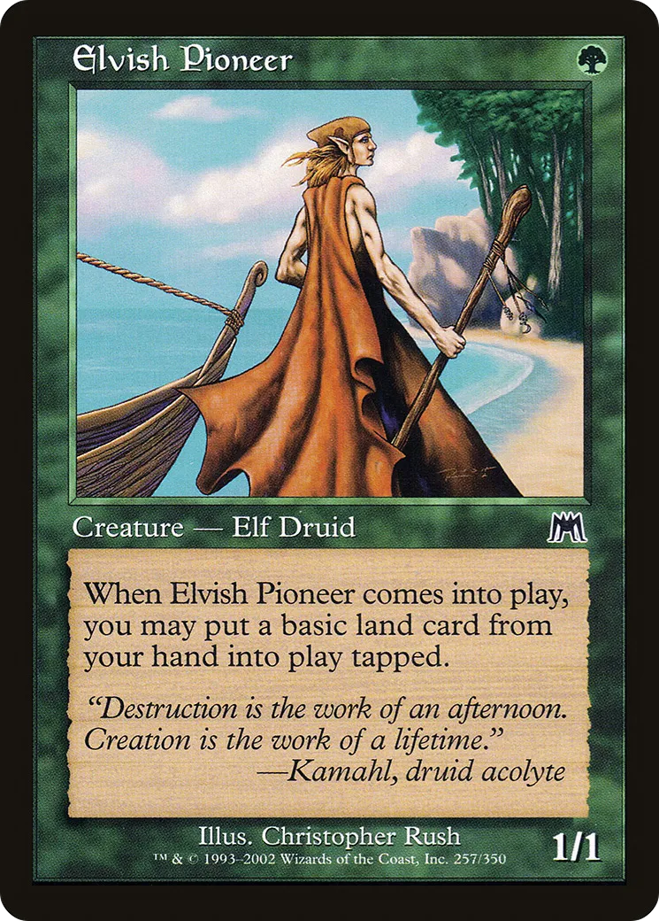 Pionnier elfe — Onslaught — Magic: The Gathering