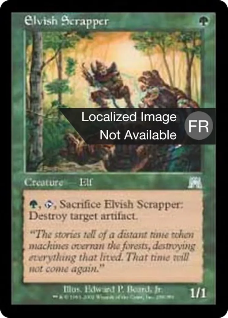 Ferrailleur elfe — Onslaught — Magic: The Gathering