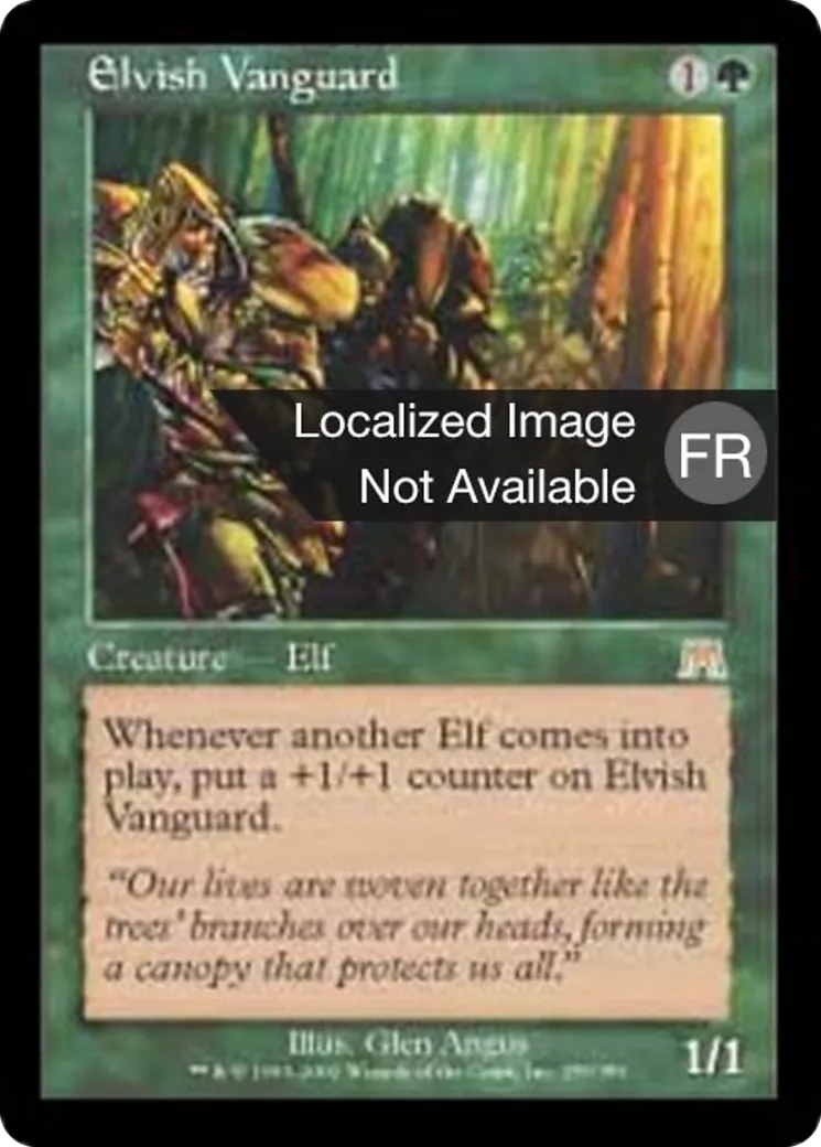 Avant-garde elfe — Onslaught — Magic: The Gathering