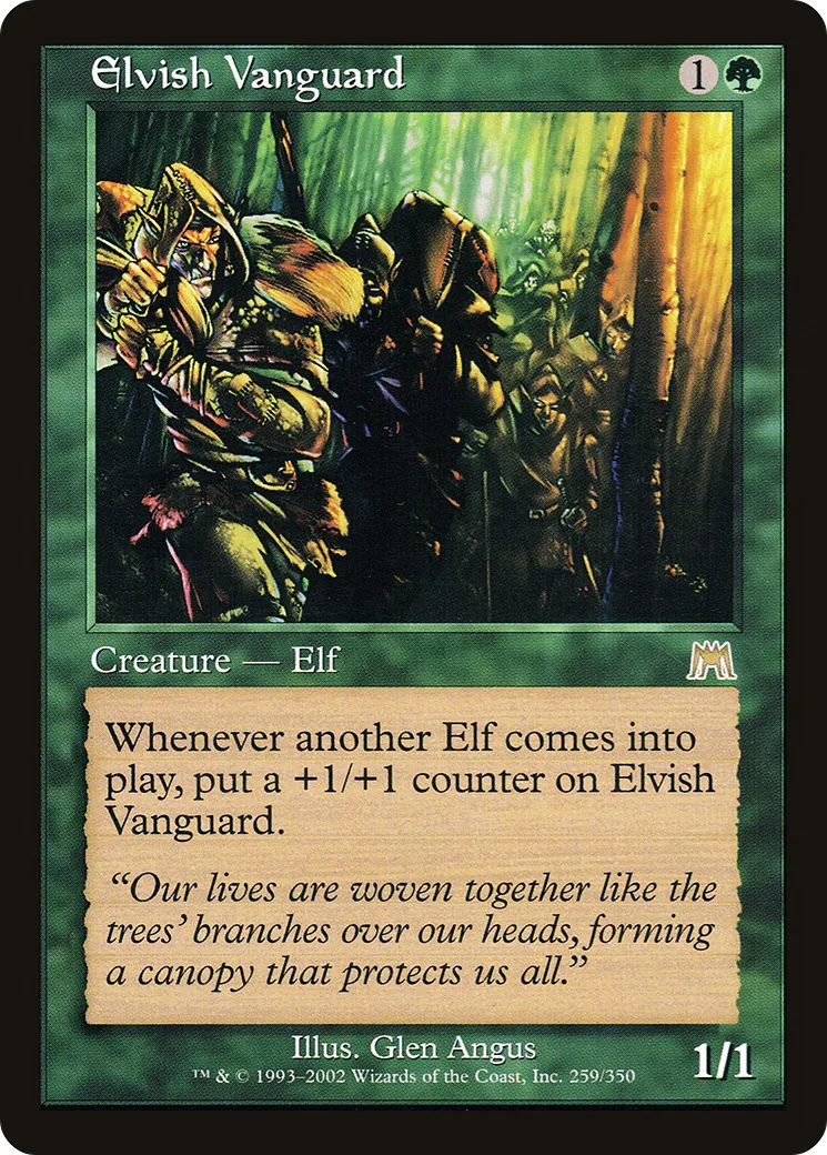 Elvish Vanguard — Onslaught — Magic: The Gathering