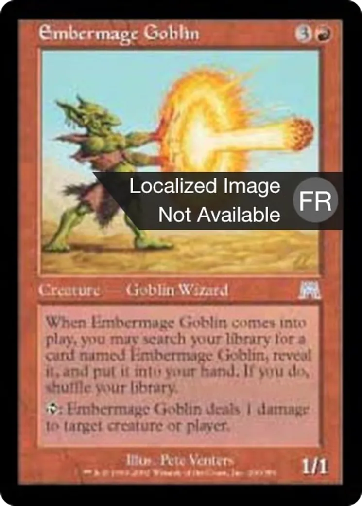 Gobelin ambremage — Onslaught — Magic: The Gathering
