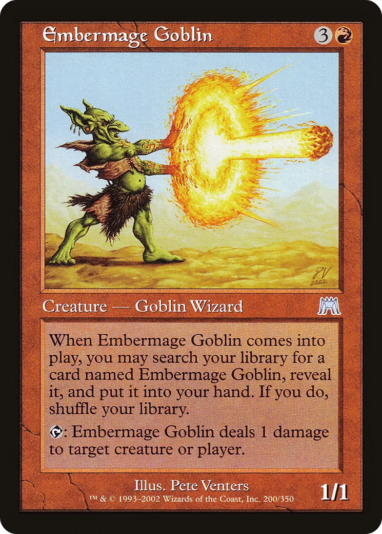 Gobelin ambremage — Onslaught — Magic: The Gathering